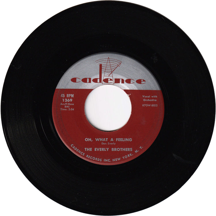 The Everly Brothers - ('Til) I Kissed You / Oh, What A Feeling