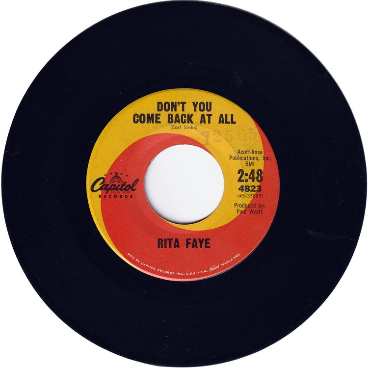 Rita Faye - Salt & Pepper / Don't You Come Back At All