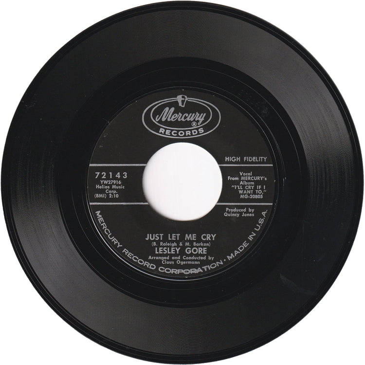 Lesley Gore - Judy's Turn To Cry / Just Let Me Cry