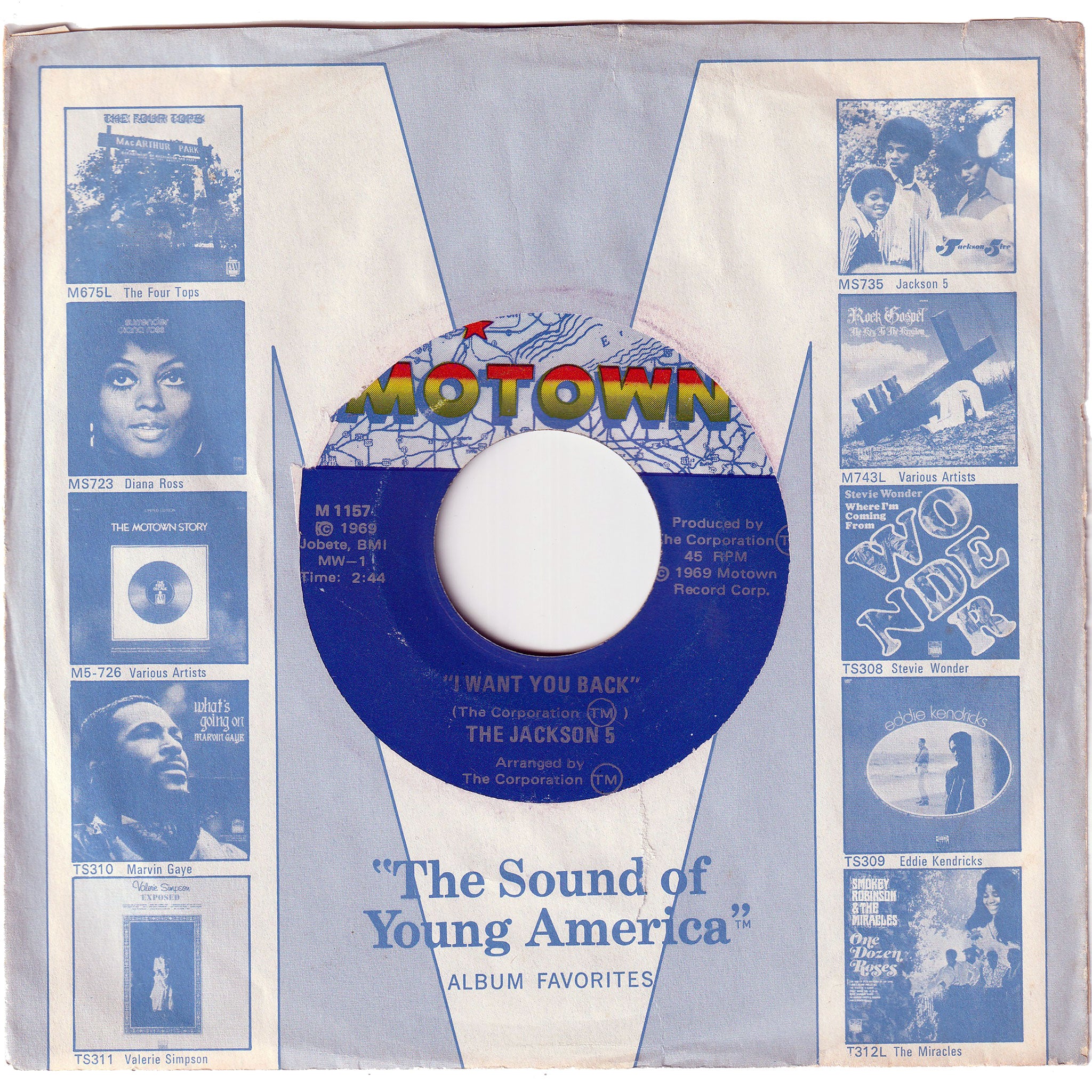 The Jackson 5 - I Want You Back / Who's Lovin' You [Vinyl] – NIGHT