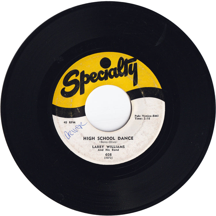 Larry Williams - Short Fat Fannie / High School Dance