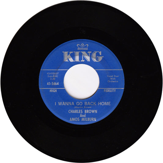 Charles Brown & Amos Milburn - I Wanna Go Back Home / My Little Baby