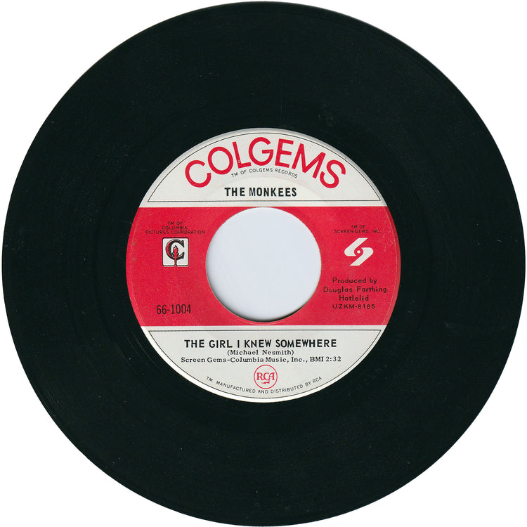 The Monkees - A Little Bit Me, A Little Bit You / The Girl I Knew Somewhere