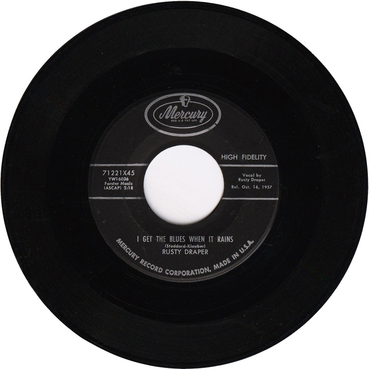 Rusty Draper - Buzz Buzz Buzz / I Get The Blues When It Rains