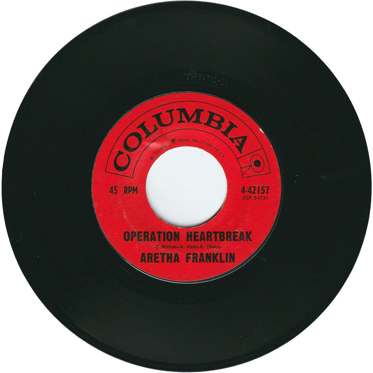 Aretha Franklin - Rock-A-Bye Your Baby With A Dixie Melody / Operation Heartbreak