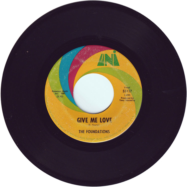 The Foundations - In The Bad, Bad, Old Days (Before You Loved Me) / Give Me Love