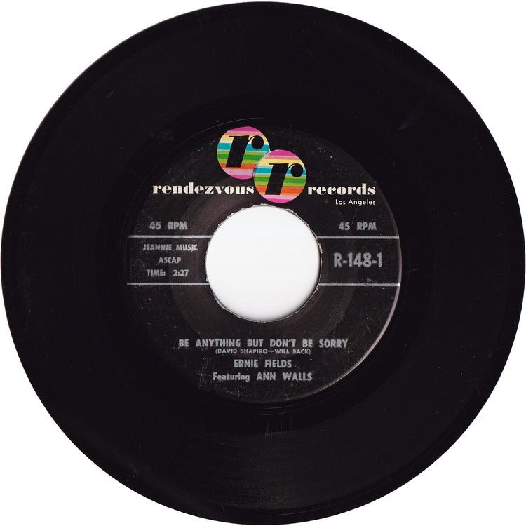 Ernie Fields + Ann Walls - Fallin' / Be Anything But Don't Be Sorry