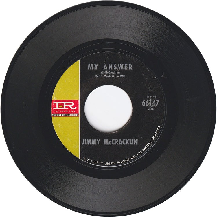 Jimmy McCracklin - Beulah / My Answer