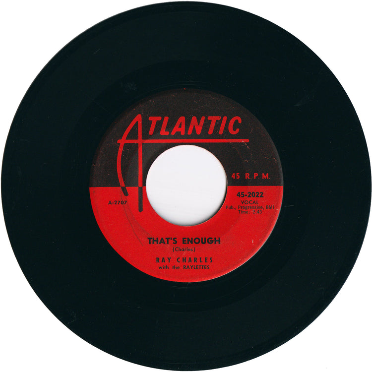 Ray Charles - Tell Me How Do You Feel / That's Enough