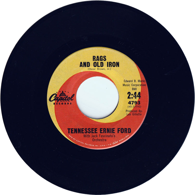 Tennessee Ernie Ford - Work Song / Rags & Old Iron