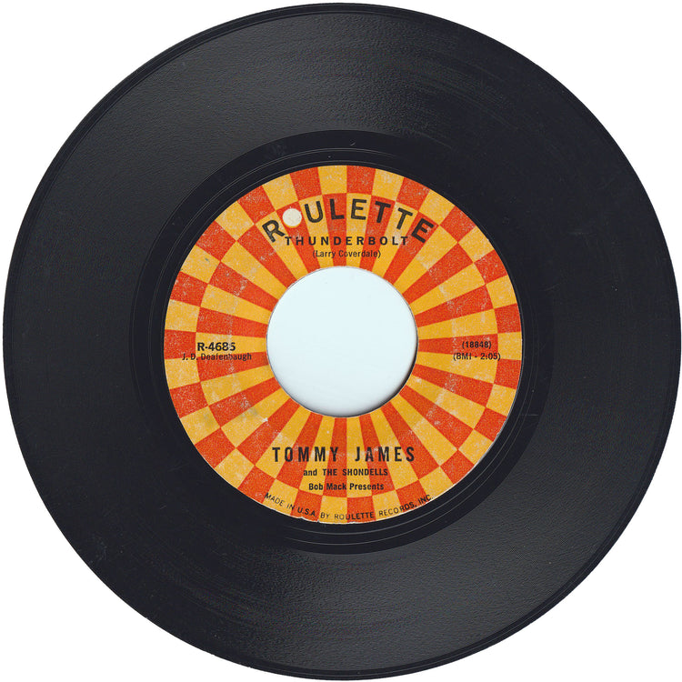 Tommy James & The Shondells - Hanky Panky / Thunderbolt