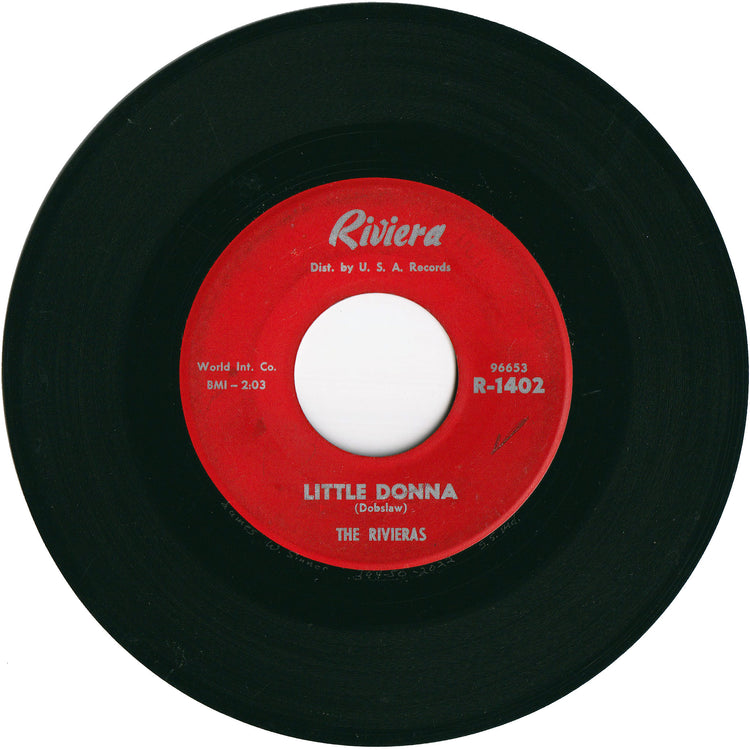 The Rivieras - Let's Have A Party / Little Donna