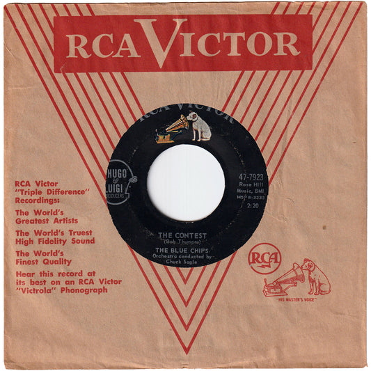 The Blue Chips - The Contest / Puddles of Tears