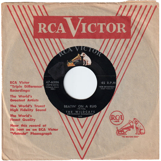 The Wildcats - Beatin' On A Rug / Keep Talkin'