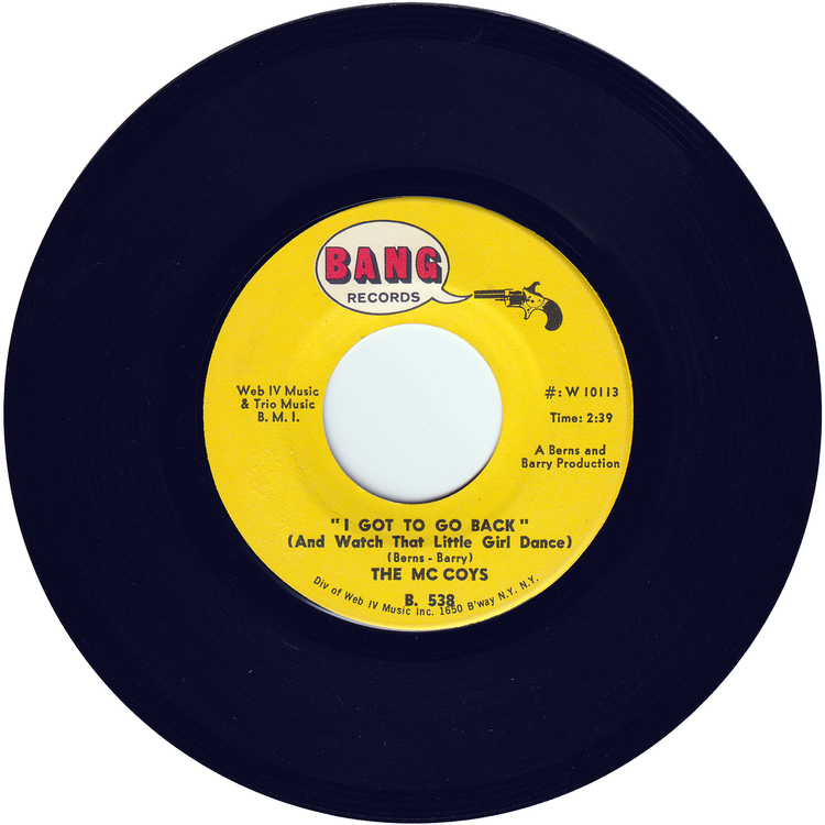 The McCoys - Dynamite / I Got To Go Back