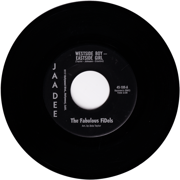The Fabulous FiDels - Soul Street / Westside Boy- Eastside Girl