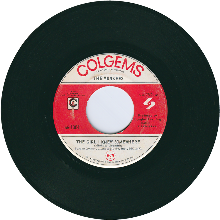 The Monkees - A Little Bit Me, A Little Bit You / The Girl I Knew Somewhere