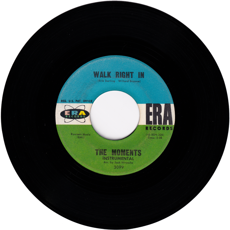 The Moments - Walk Right In / Walk Right In (Instrumental)