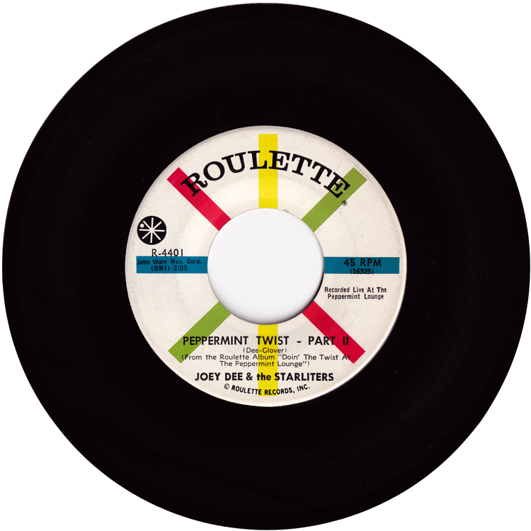 Joey Dee & The Starliters - Peppermint Twist - Part 1 / Peppermint Twist - Part 2
