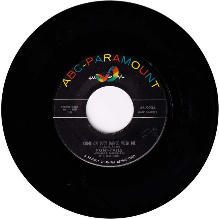 The Poni-Tails - Born Too Late / Come On Joey Dance With Me