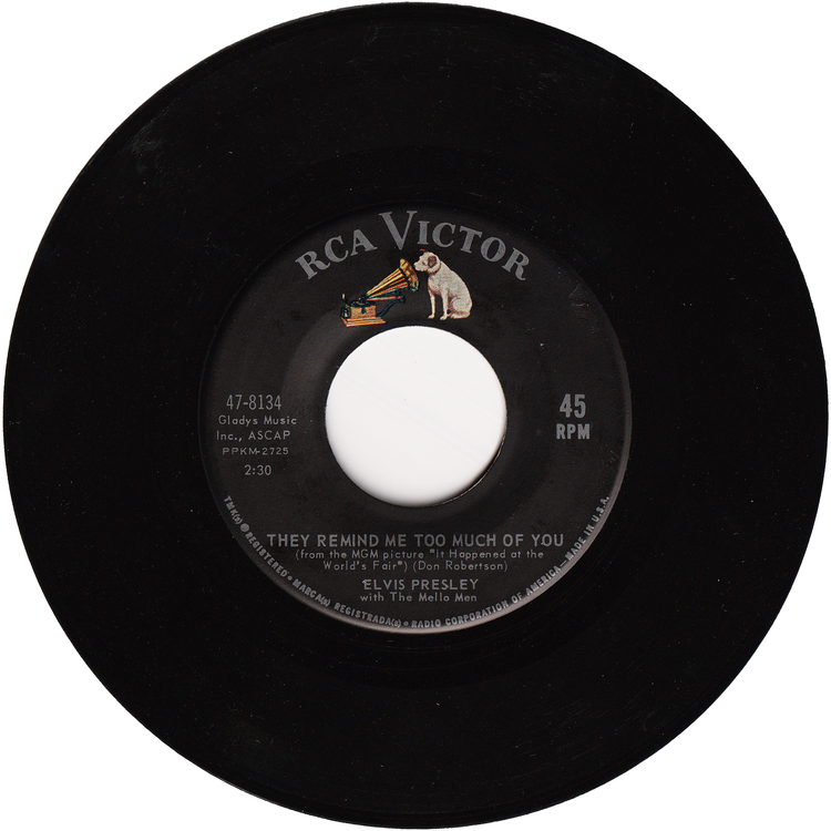 Elvis Presley - One Broken Heart For Sale / They Remind Me Too Much of You