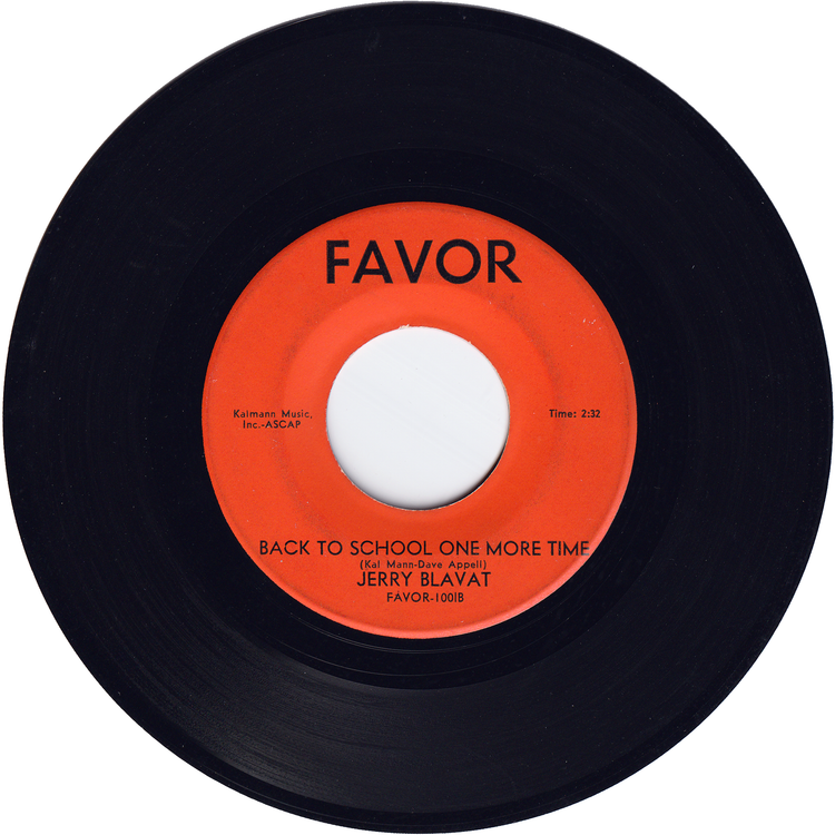 Jerry Blavat & The You Teenagers - Discophonic Walk / Back To School One More Time