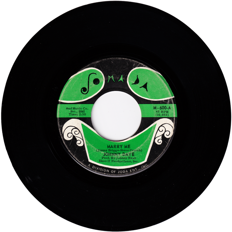 Johnny Daye - Give Me Back My Ring / Marry Me