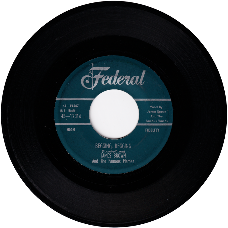 James Brown & The Famous Flames - That's When I Lost My Heart / Begging, Begging