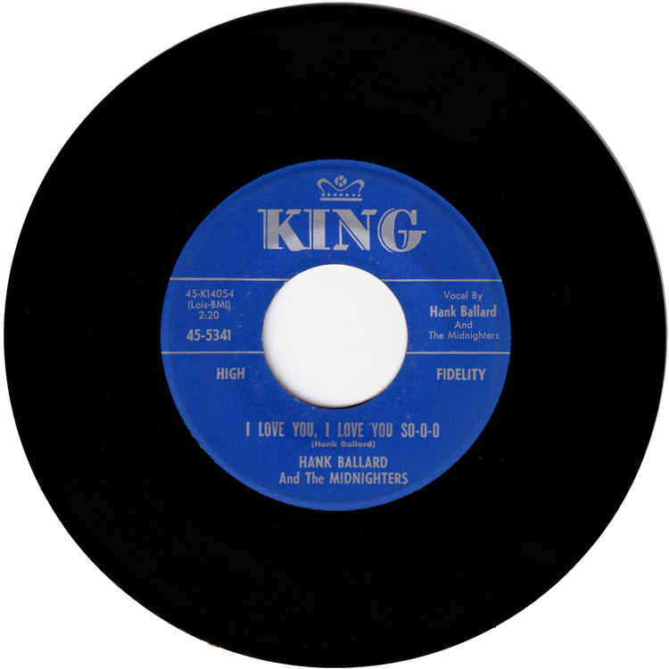 Hank Ballard & The Midnighters - Finger Poppin' Time / I Love you, I Love You So-o-o