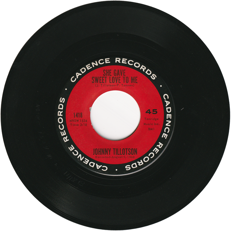 Johnny Tillotson - It Keeps Right On A-Hurtin' / She Gave Sweet Love To Me