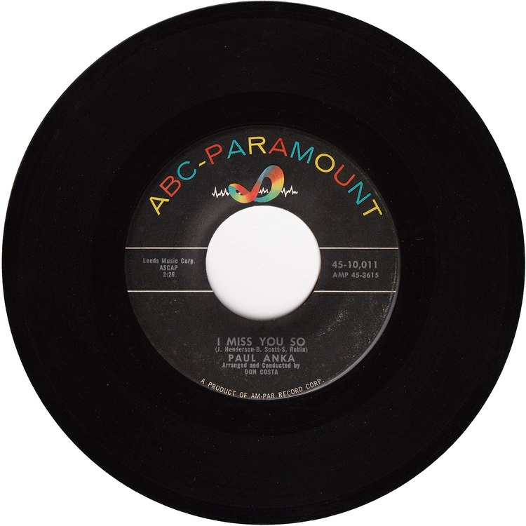 Paul Anka - Late Last Night / I Miss You So