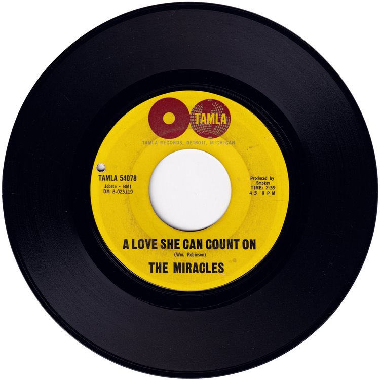 The Miracles - I Can Take A Hint / A Love She Can Count On