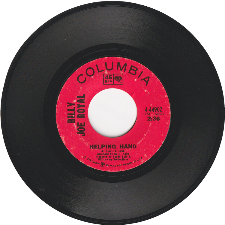 Billy Joe Royal - Cherry Hill Park / Helping Hand