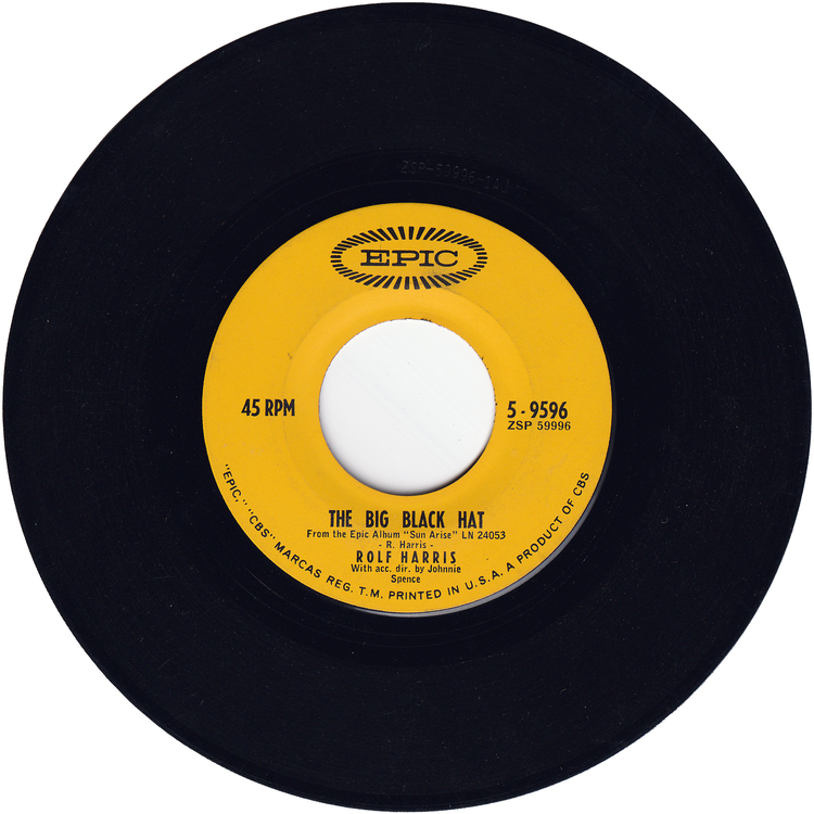 Rolf Harris - Tie Me Kangaroo Down, Sport / The Big Black Hat