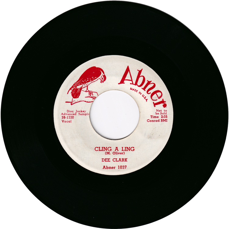 Dee Clark - At My Front Door / Cling A Ling (Promo)