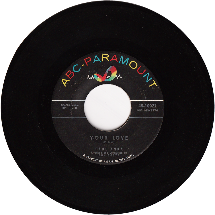 Paul Anka - Lonely Boy / Your Love