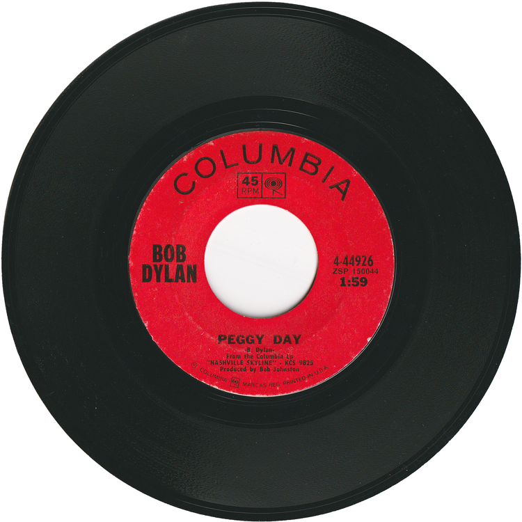 Bob Dylan - Lay Lady Lay / Peggy Day