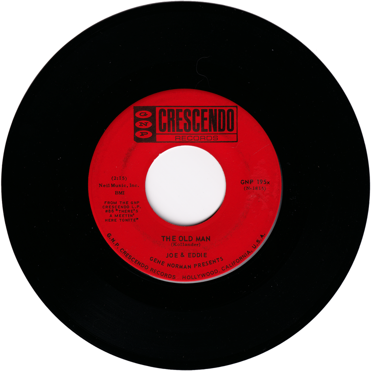 Joe & Eddie - There's A Meetin' Here Tonite / The Old Man