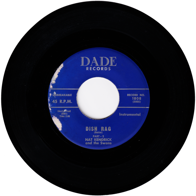 Nat Kendrick & The Swans - Dish Rag Part 1 / Dish Rag Part 2