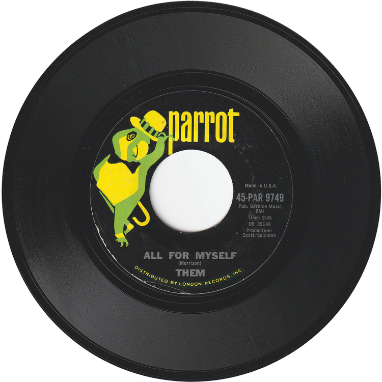 Them - Here Comes The Night / All For Myself