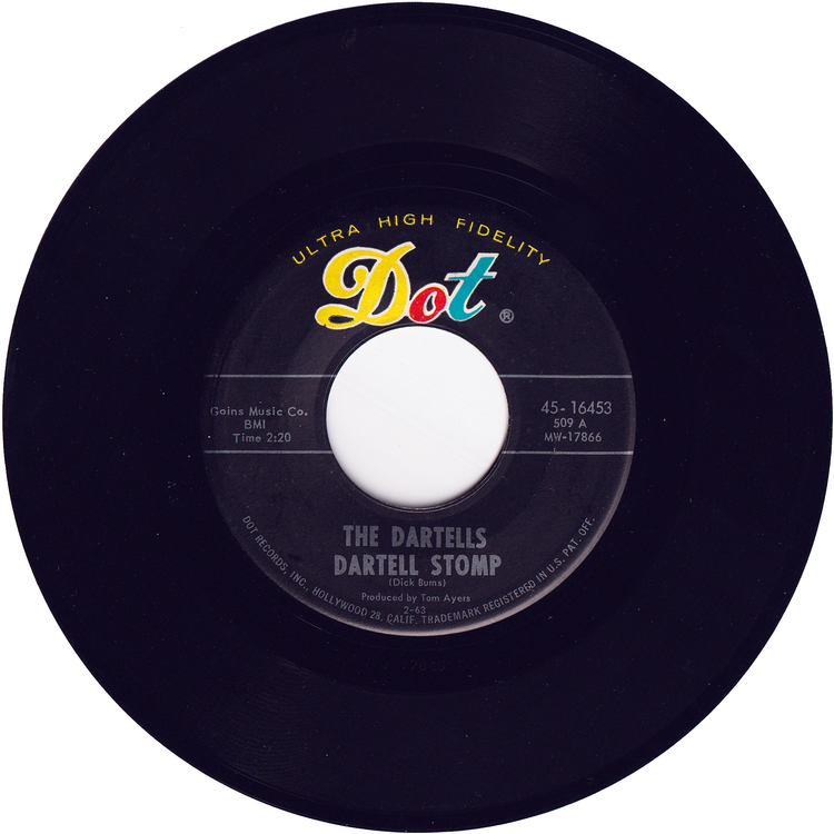 The Dartells - Hot Pastrami / Dartell Stomp