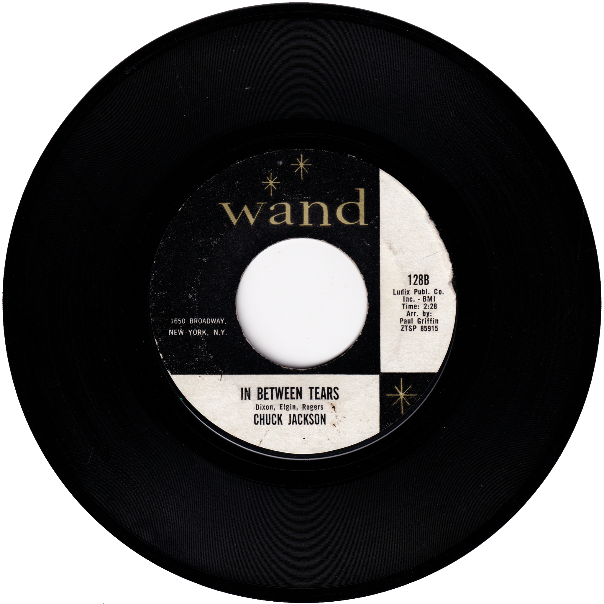 Chuck Jackson - In Between Tears / Getting Ready For The Heartbreak ...