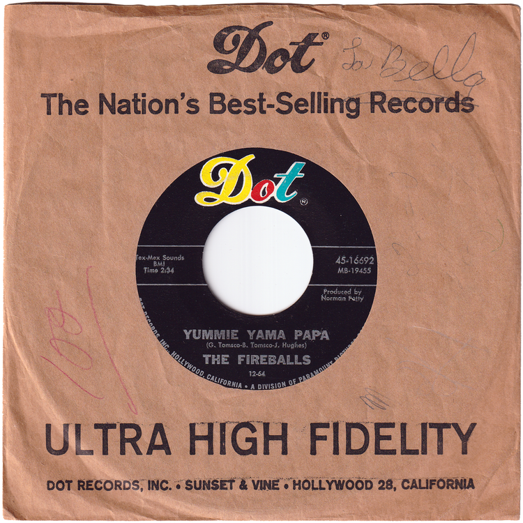 The Fireballs - Yummie Yama Papa / Baby, What's Wrong