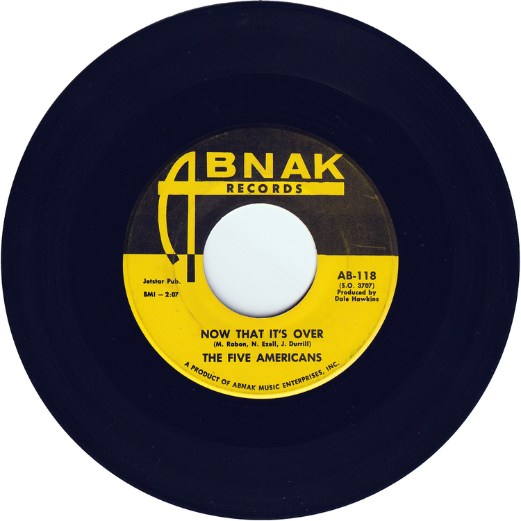 The Five Americans - Western Union / Now That It's Over