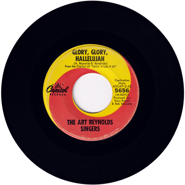 The Art Reynolds Singers - I Won't Be Back / Glory, Glory, Hallelujah