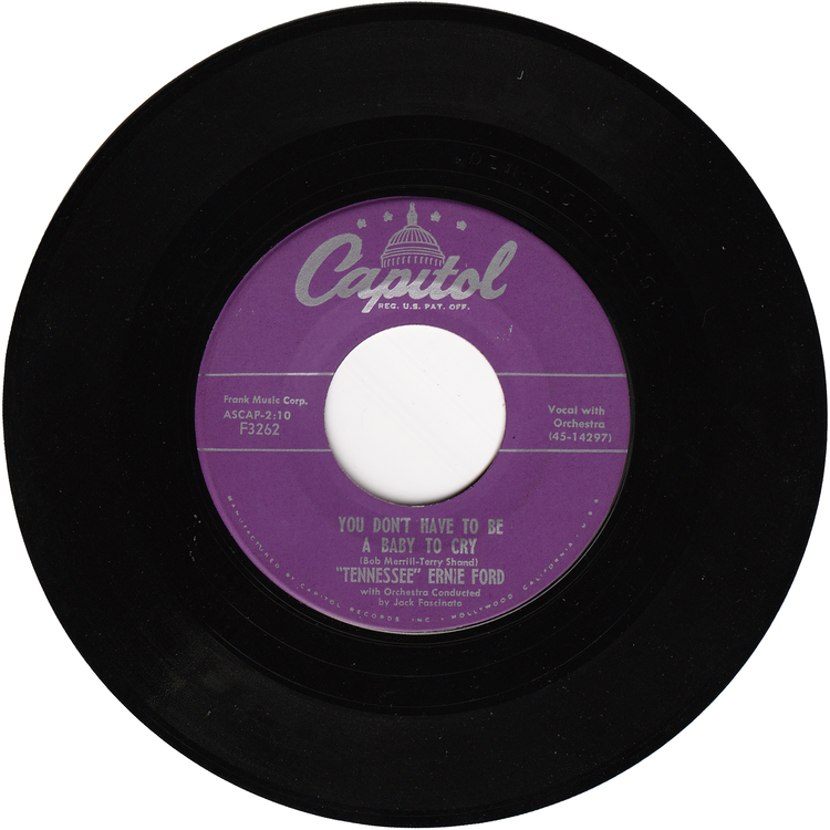 "Tennessee" Ernie Ford - Sixteen Tons / You Don't Have To Be A Baby To Cry