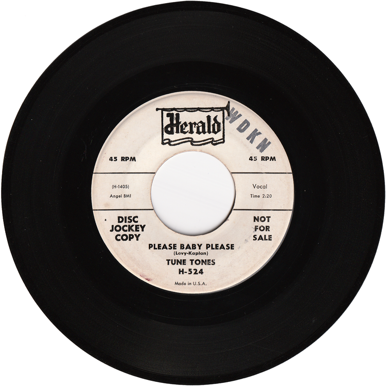 The Tune Tones - Little Sandy / Please Baby Please (Promo)