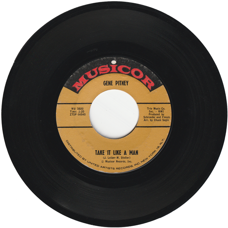 Gene Pitney - (The Man Who Shot) Liberty Valance / Take It Like A Man