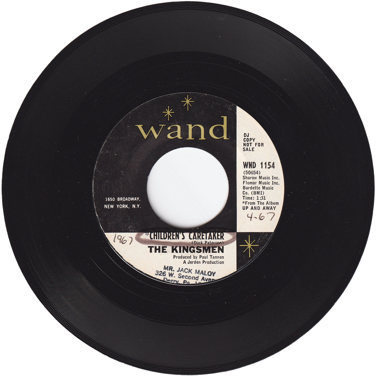 The Kingsmen - The Wolf of Manhattan / Children's Caretaker (Promo)
