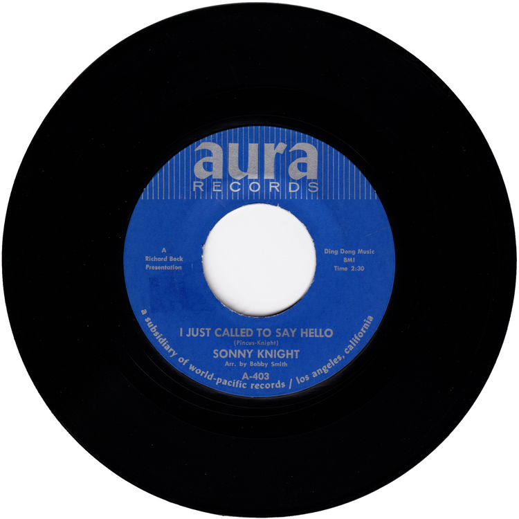 Sonny Knight - If You Want This Love / I Just Called To Say Hello